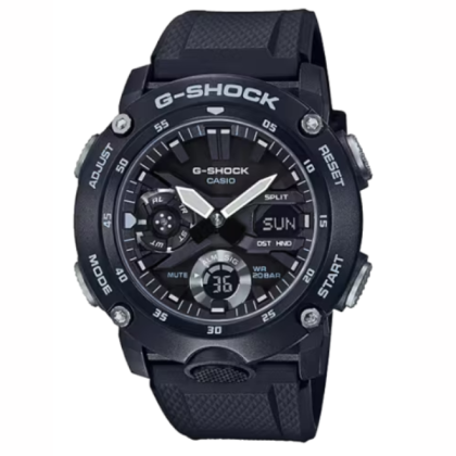 Casio G-Shock GA-2000S-1A Black Resin Band Men Watch
